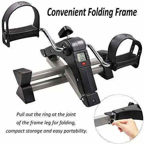 22.500f Mini Stepper pliant bureau vélo pédale exercice ABS acier Construction maison bureau Fitness entraînement Mini vélo d'exercice colporteur  781963244