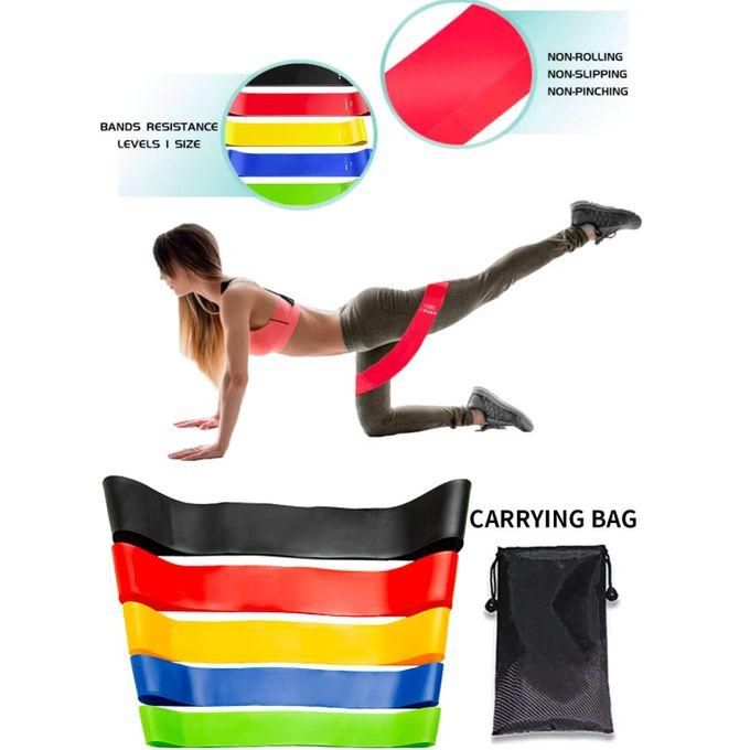7500f  5 Bandes de Résistance Élastique Latex pour Salle de sport - Gym et Exercice a la maison781963244