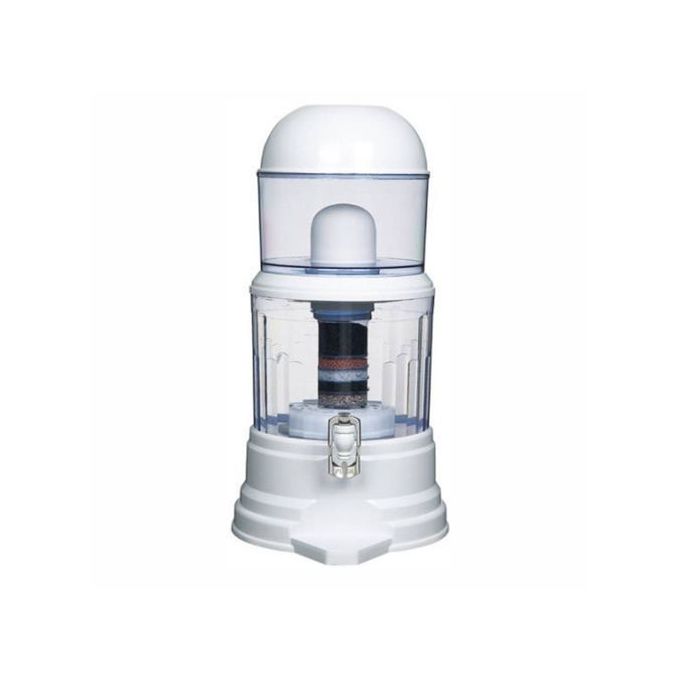 16.000f Fontaine avec Filtre à Eau - 16 Litres - Blanc 781963244