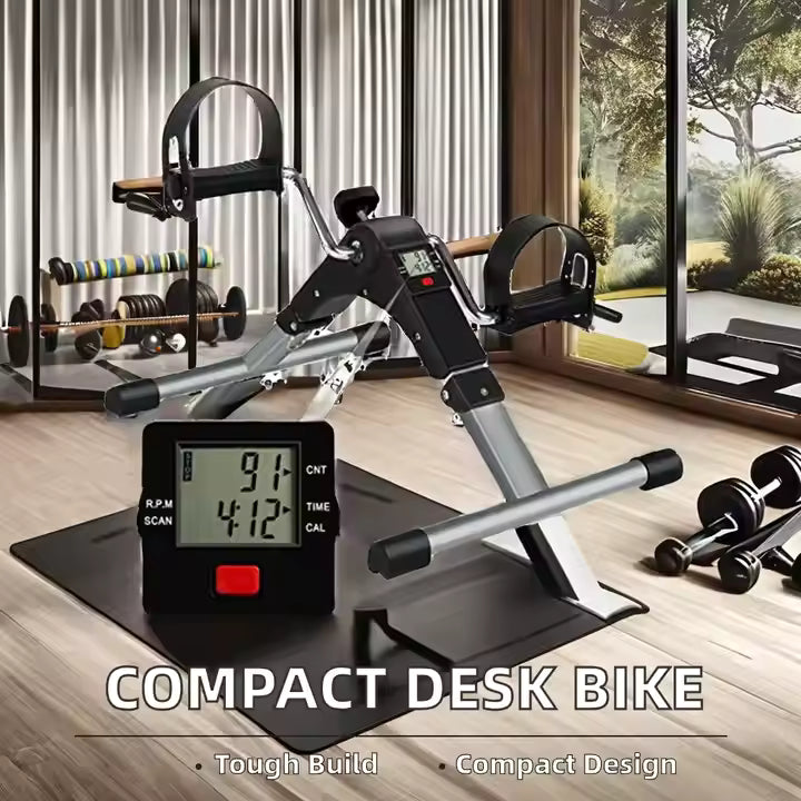 22.500f Mini Stepper pliant bureau vélo pédale exercice ABS acier Construction maison bureau Fitness entraînement Mini vélo d'exercice colporteur  781963244
