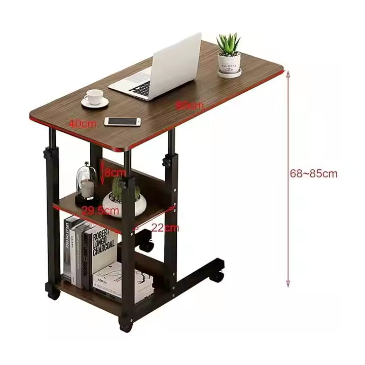 22.500F Ttable d’ordinateur portable à roulettes. 781963244