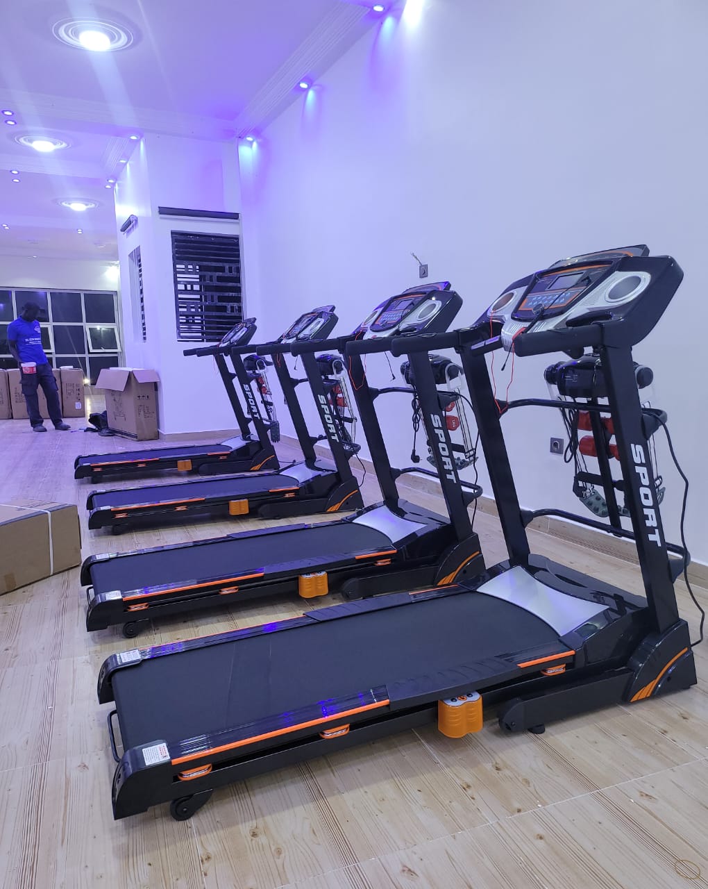 450.000f Tapis roulant électrique pliant, Machine d'exercice de fitness motorisé - Max 120kg  781963244