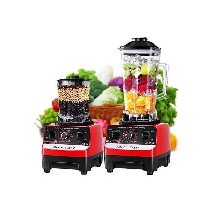 15.000F Mixeur 2 en 1 Silver Creast 2,5L Multifonctions 781963244