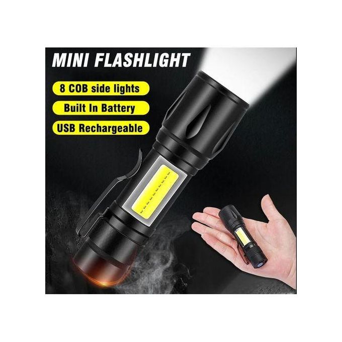 Mini Torche Rechargeable - Noir 781963244