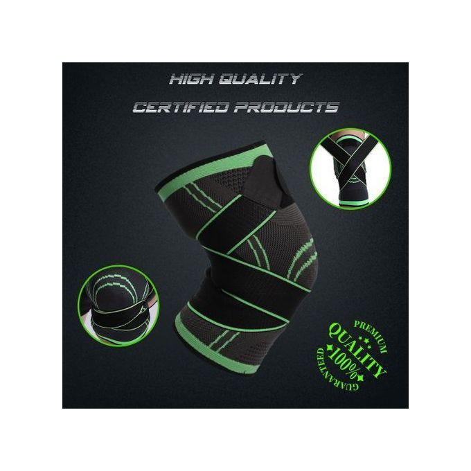Genouillère Élastique - Attelle pour Genou Vert 781963244