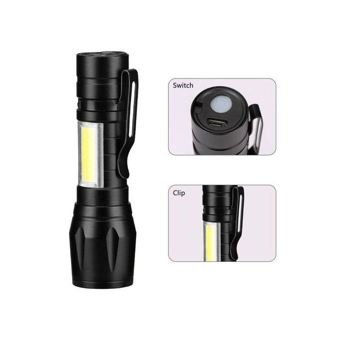 Mini Torche Rechargeable - Noir 781963244