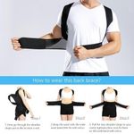 10.000f Correcteur de Posture - Support lombaire réglable pour dos  781963244