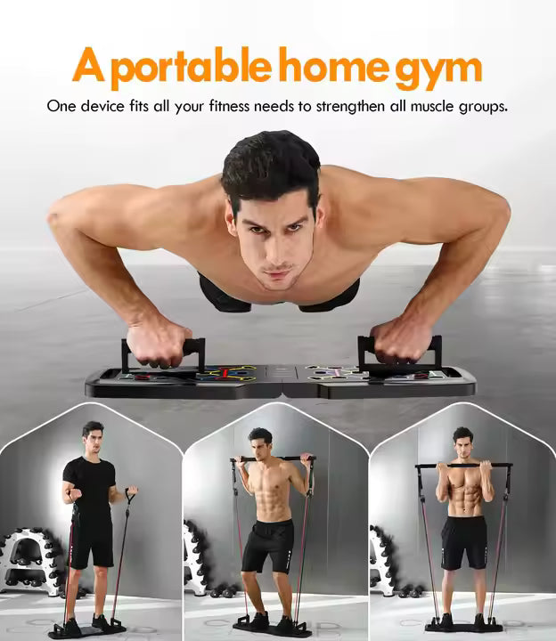 15.000f Fitness multifonctionnel Push Up Board 20 en 1 équipement d'exercice portable de gymnastique à domicile  781963244
