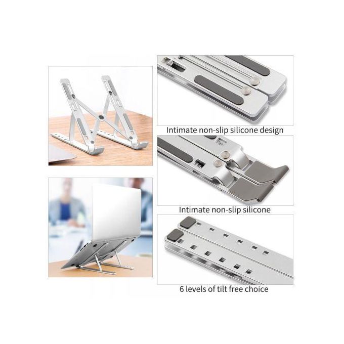10.000FSupport pour ordinateur portable en aluminium - Argent781963244