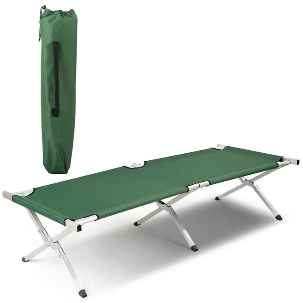 24.000F Lit de camp pliable en aluminium - 190x65x42cm 781963244