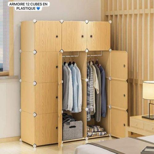 30000fcfa Armoire 3 battants en plastique
