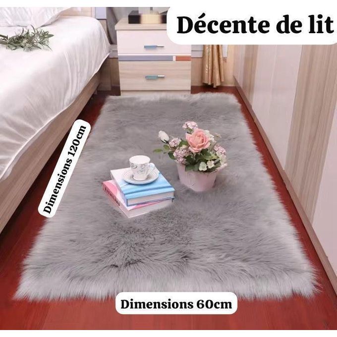 15.000F Tapis fausse Fourrure - descente de lit -1m38 cm - 59 cm 781963244